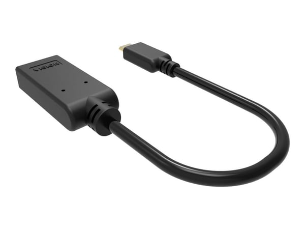 VISION - Videokort - USB-C hane till HDMI hona - svart - 4K60Hz (3840 x 2160) stöd