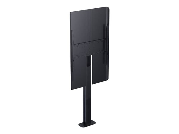 Vision - Stativ - fast - for digital skilt display - stål, aluminium - svart - skjermstørrelse: 55"-85" - monteringsgrensesnitt: inntil 600 x 400 m...