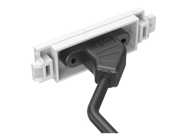 Vision TC3 USBC, USB C, USB 3.2 Gen 1 (3.1 Gen 1), Valkoinen, Polykarbonaatti (PC), 0,2 m, 21 mm