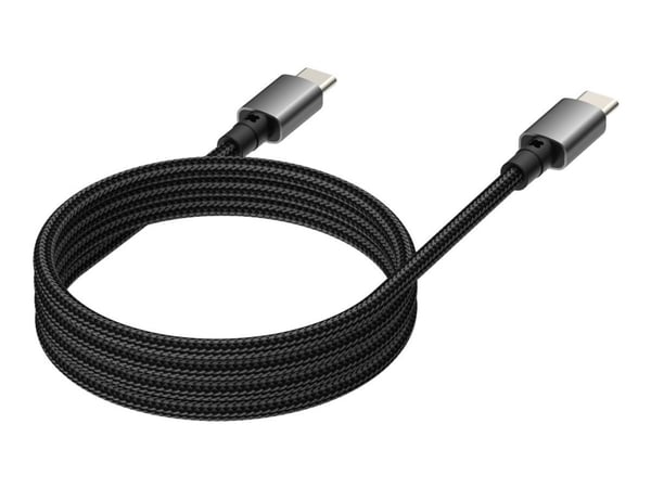 Vision Techconnect - USB-kabel - USB-C (hann) til USB-C (hann) - USB 3.2 - 5 A - 1 m - magnetisk - svart