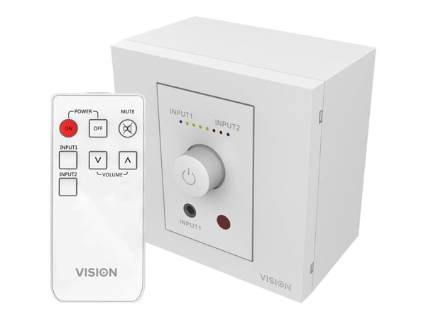 Vision TC3-AMP, 2.0 kanavaa, 25 W, D, 1%, 98 dB, 25 W