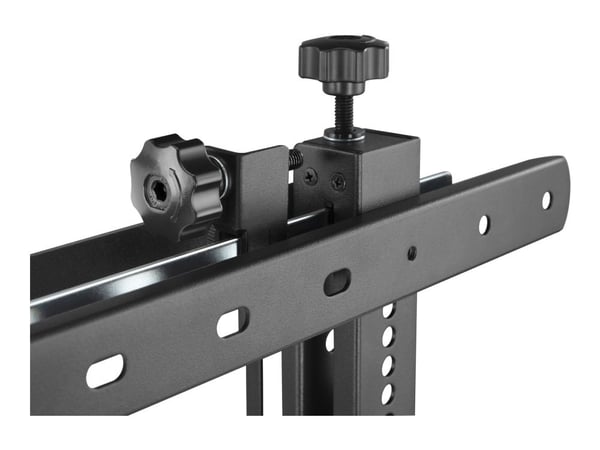 Vision - Monteringssett (veggmontering) - for LCD-skjerm - låsbar - stål - svart - skjermstørrelse: 45"-86"