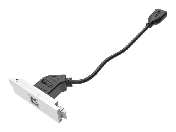 VISION TechConnect 3 USB-b module - Modulkontaktplatta med insnäppsfästen - USB typ B