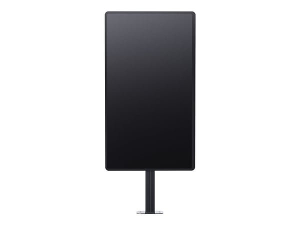 Vision - Stativ - fast - for digital skilt display - stål, aluminium - svart - skjermstørrelse: 55"-85" - monteringsgrensesnitt: inntil 600 x 400 m...