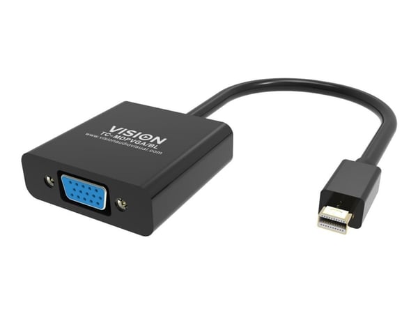 Vision Professional - Videoadapteri - Mini DisplayPort (han) til HD-15 (VGA) (han) - lajittelu