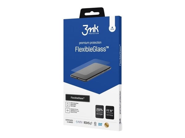 Samsung Galaxy A34 5G hybrid flexi 7H herdet glass fra 3mk FlexibleGlass-serien