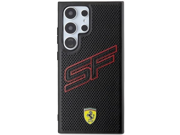 Samsung Galaxy S24 Ultra Ferrari-deksel Big SF perforert (FEHCS24LPINK)