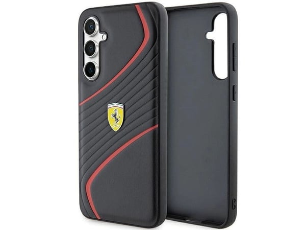 Ferrari 3666339218577, Mobilskal, Samsung, Galaxy S23 FE, 16,3 cm (6.4"), Svart