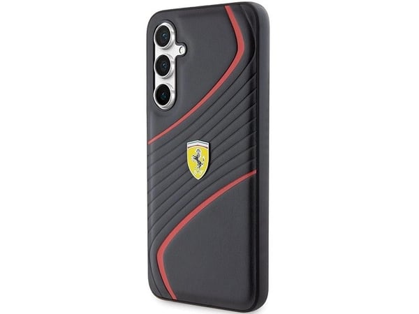 Ferrari 3666339218577, Mobilskal, Samsung, Galaxy S23 FE, 16,3 cm (6.4"), Svart