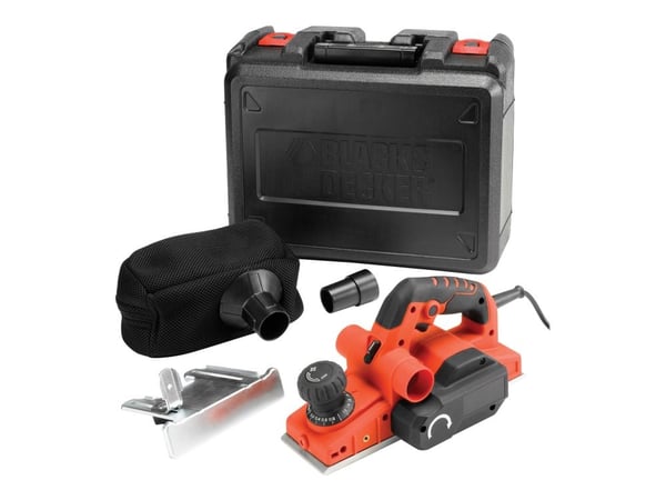BLACK+DECKER KW750K - Høvelmaskin - 750 W - 82 mm