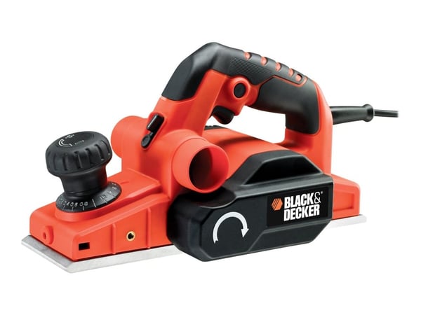BLACK+DECKER KW750K - Høvelmaskin - 750 W - 82 mm