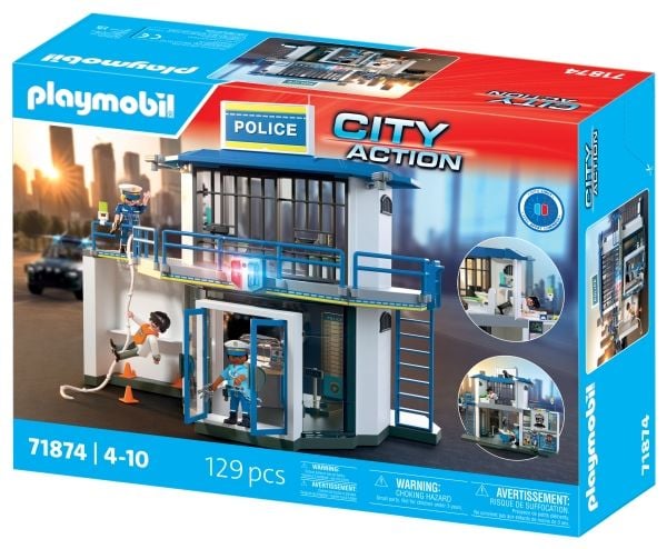 Playmobil City Action 71874, Politi, 5 år, Flerfarget, Plast