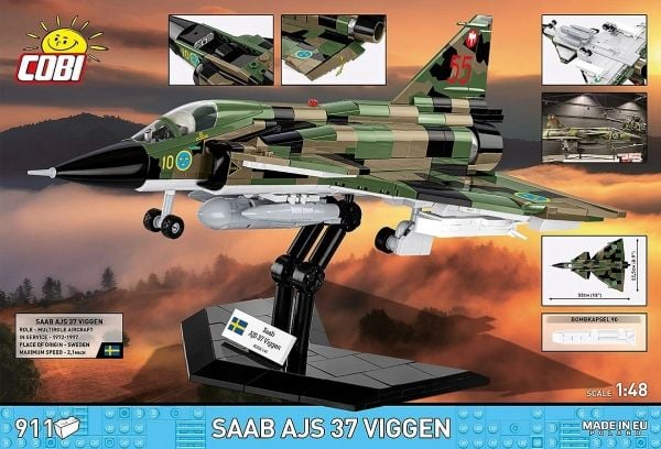 COBI -5911, Byggsats, 9 År, 911 styck
