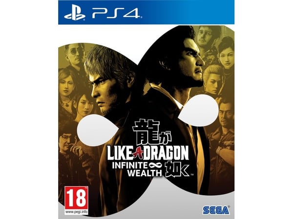 SEGA Like a Dragon: Infinite Wealth, PlayStation 4, M (Utviklet), Fysisk medium
