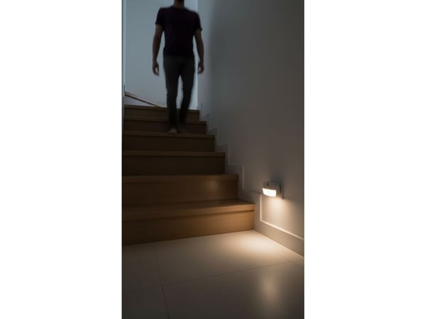 Ansmann NL30 AC, Pluggbart nattlys, Hvit, Kjølig hvit, Varm hvit, Naturlig hvitt lys, IP20, 3 ampuller, LED