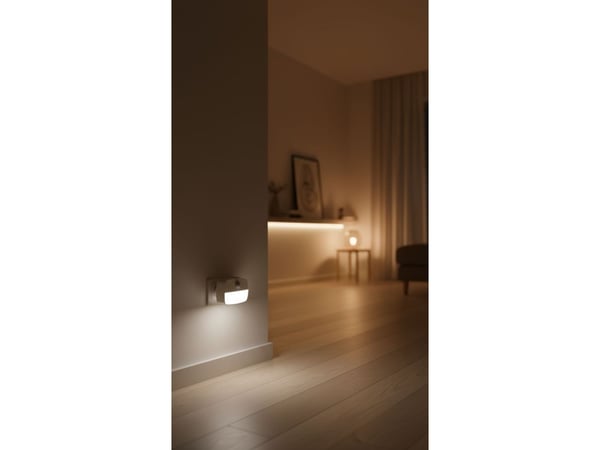 Ansmann NL30 AC, Pluggbart nattlys, Hvit, Kjølig hvit, Varm hvit, Naturlig hvitt lys, IP20, 3 ampuller, LED