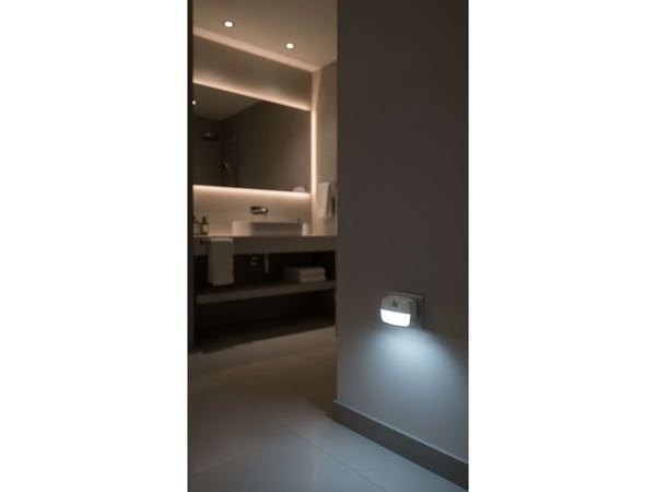 Ansmann NL30 AC, Pluggbart nattlys, Hvit, Kjølig hvit, Varm hvit, Naturlig hvitt lys, IP20, 3 ampuller, LED