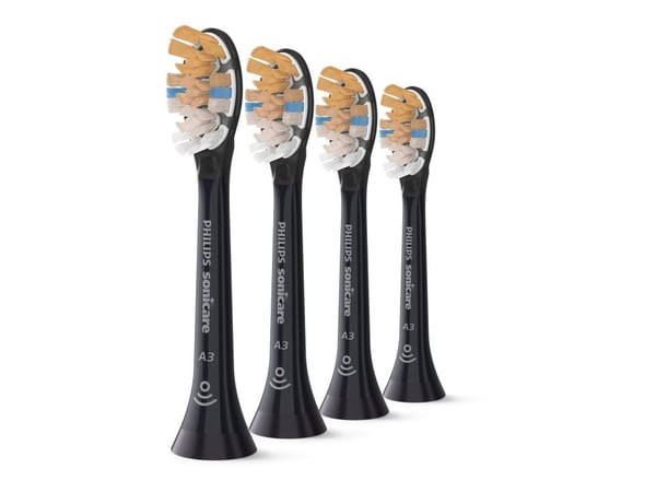 Philips Sonicare C3 Premium Plaque Defence tandborsthuvuden – svarta – 4-pack