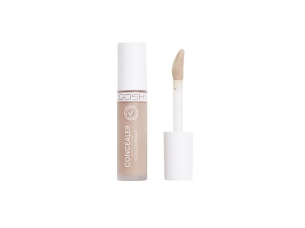 Gosh Gosh Concealer High Coverage svært dekkende concealer med applikator 001 Porselen 6ml