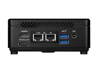 MSI CUBI 5 1M 440BEU - Barebone - mini-PC 1 x Core 3 100U / inntil 4.7 GHz - RAM 0 GB - Intel Graphics - IEEE 802.11ax (Wi-Fi 6E), Bluetooth 5.3, G...