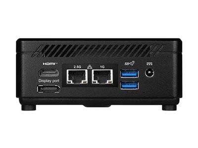 MSI CUBI 5 1M 438BEU - Barebone - mini-PC 1 x Core 5 120U / inntil 5 GHz - RAM 0 GB - Intel Graphics - IEEE 802.11ax (Wi-Fi 6E), Bluetooth 5.3, Gig...