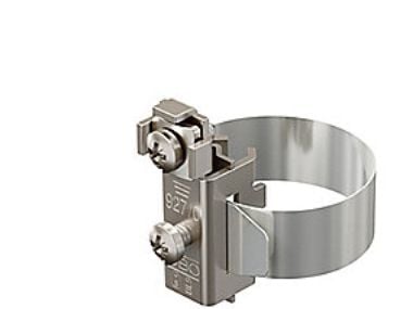 Kiinnittimet 3/8" - 1 1/2" 2,5 - 25 mm², L = 200 mm messinki / ruostumaton teräs kiinnittimet