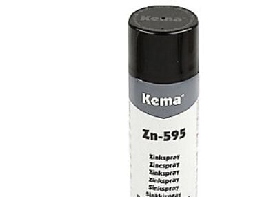 KEMA ZN-595 Zinkspray 500 ml med samma egenskaper som varmförzinkning.