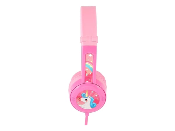 BuddyPhones Travel, Koblet med ledninger (ikke trådløs), 20 - 20000 Hz, Samtaler/musikk, 109 g, Hodesett, Rosa