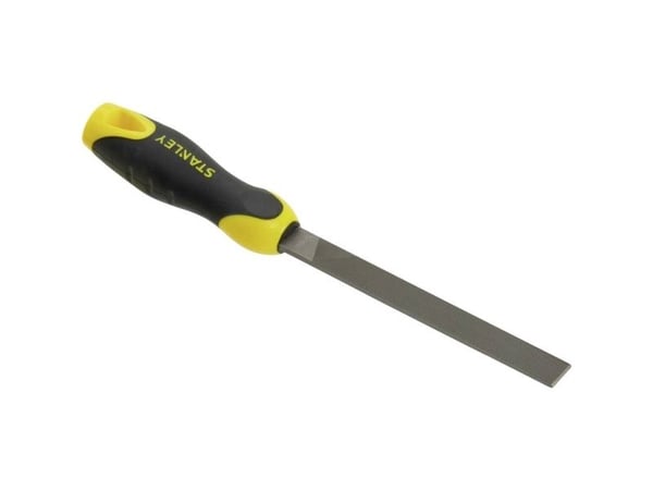 Stanley 0-22-450, Viila, Hienoleikkaus, Musta, Keltainen, Ergonominen, Lipsumisen estävä kädensija, 15 cm, NFE 75-001, NFE 75-002