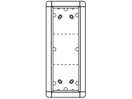 Ritto 1883370, Ramme, Hvit, Overflate, 133 mm, 37 mm, 326 mm