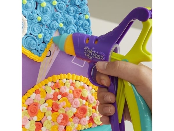 Hasbro DohVinci All-In-One Art Studio, Dekoreringsgelé, Flerfarget, Barn, 5 stykker, 5 farger, 6 år