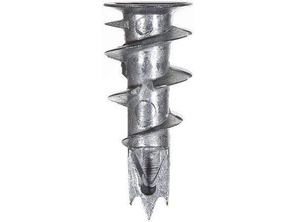 Fischer 90917, Gjenget anker, Gipsfiberplate, Gipsplater, Metall, Sølv, Pozidriv, PZ2