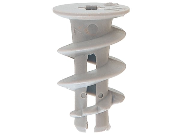 Fischer 45473, Veggplugg, Gipsplater, Nylon, Grå, CE, 22 mm