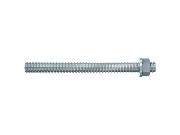 Fischer FIS A, M16, Stål, Fullt gjenget stang, 175 mm, 10 stykker