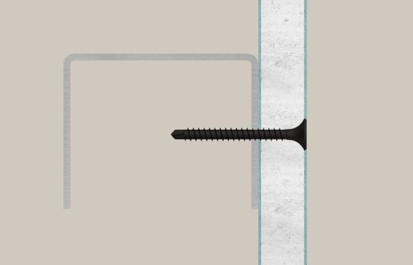 Fischer 665071, Skruv, Metall, Gipsvägg, Träfiberskiva, Metall, Gipsskivor, Trä, PH (Phillips), PH2, Svart