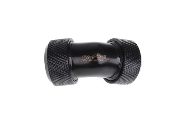 Alphacool 17403, Svart, Passende, Væske, Messing, 45°, 20 mm