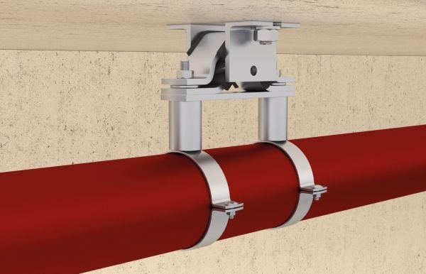 Fischer 512719 Rør-holdere SFP 2 1 stk