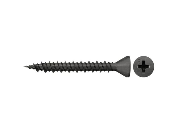 Fischer 665095, Skrue, Stål, Trefiberplate, Gipsplate, Tre, Helgjenget, Senket hode, PH (Phillips)