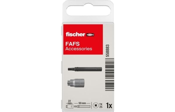 Fischer 558883, Metall, Innstillingsverktøy, Metallisk, adjustable screw FAFS, 1 stykker