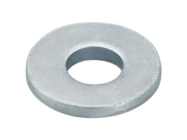 Fischer 537683, Planbricka, Galvaniserat stål, Zink stål, Rostfritt stål, Rund, 2 mm, 1,05 cm