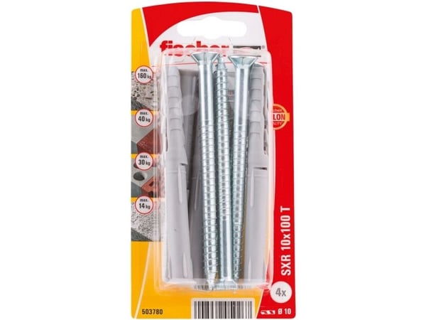 Fischer SXR 10 x 100 T K NV Pitkävartinen raakapihdit 100 mm 503780 1 sarja