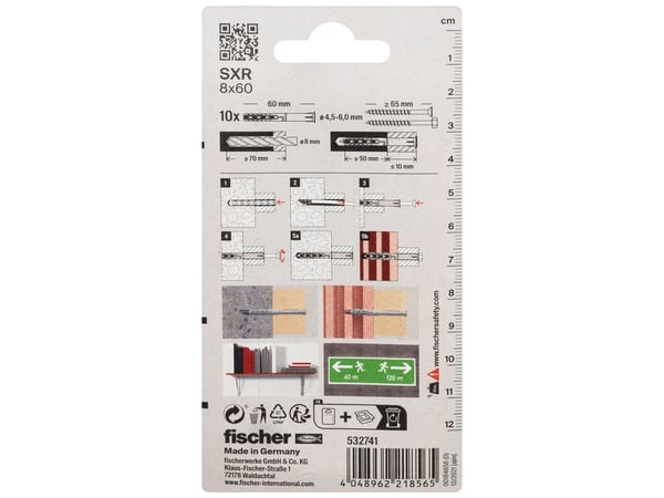 Fischer 532741, 10 styck
