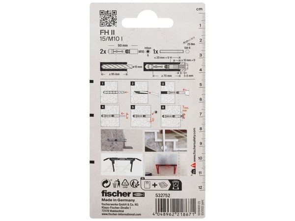 Fischer 532752, 2 styck