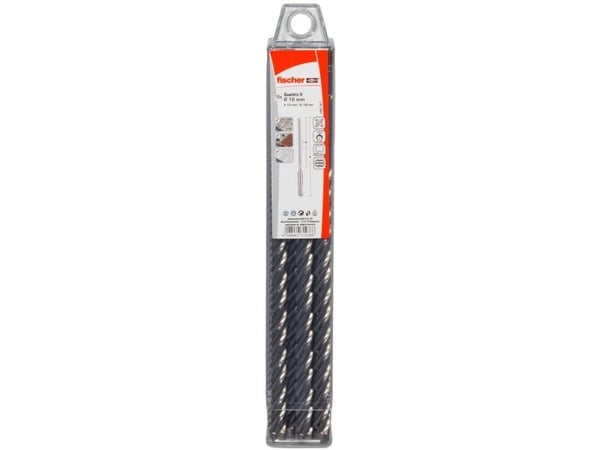 Fischer 544186, Borrhammare, 8 mm, 215 mm, Tegel, Betong, Kalksten, Natursten, 15 cm, SDS Plus