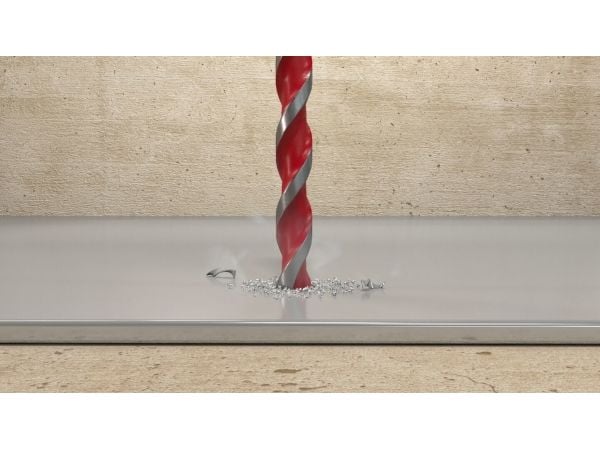 Fischer 561649, Borr, Borrsats, Gjuten aluminium, Tegel, Betong, Kalksten, Plast, Stål, Kakel, Universal, Trä, Karbid, Hexskaft, Kina
