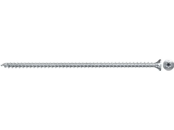 Fischer 562937, Skrue, Galvanisert stål, Tre, Helgjenget, Senket hode, Torx