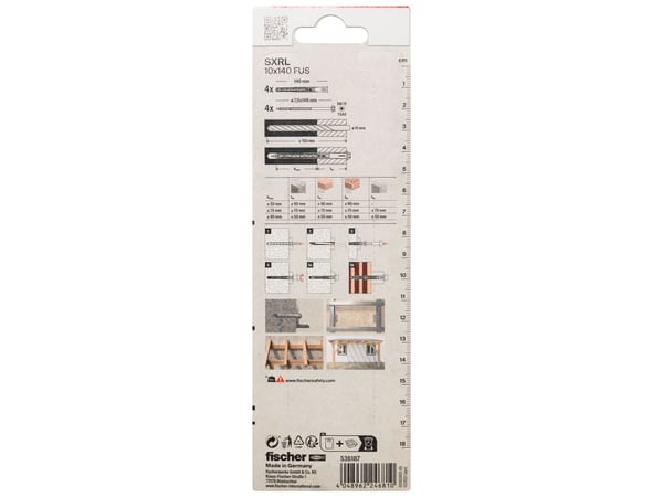 Fischer 536187, 4 styck