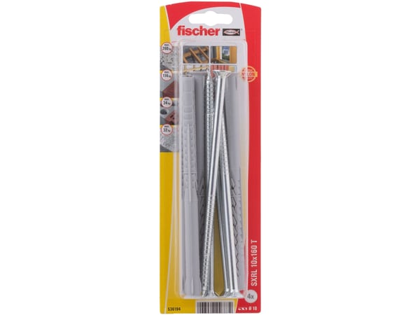 Fischer SXRL 10 x 160 T K NV Pitkävartinen raakapihdit 160 mm 536194 1 sarja