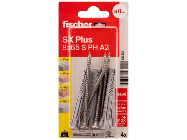 Fischer 567872, 4 styck