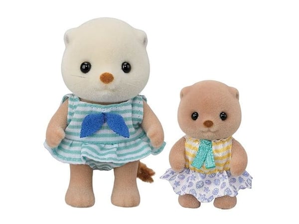 Sylvanian Families Sea Otter Sisters - Splashy Snorkel Set -